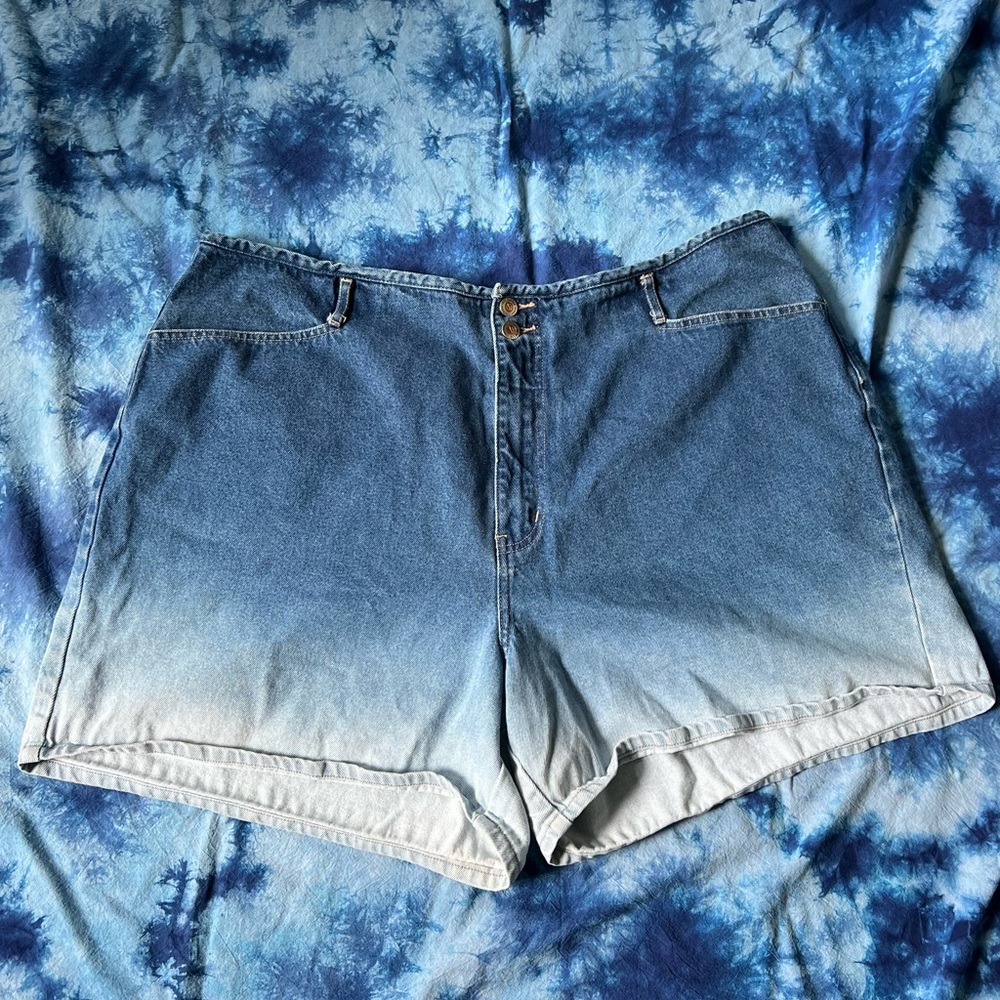 Y2K Ombre Denim Shorts S24W